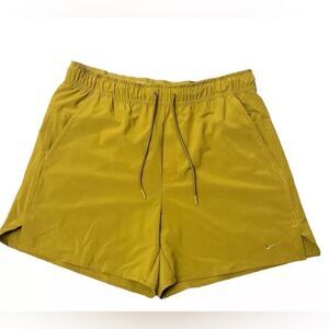 Nike Dri-Fit Unlimited Versatile 5” Shorts Bronzine DV9336-716 Men’s Size Large